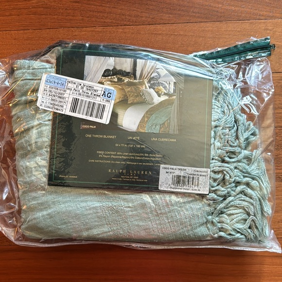 Ralph Lauren Throw Blanket - Picture 2 of 7
